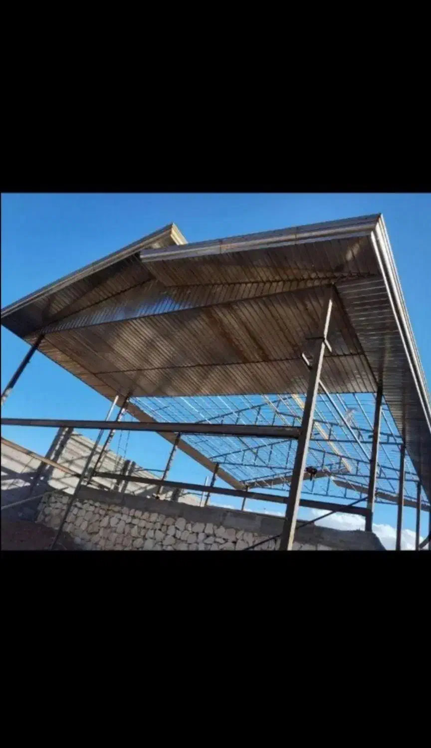 شیروانی آلاچیق خرپا نما لنبه تعمیرات پانل پوشش|خدمات پیشه و مهارت|تهران, خزانه|دیوار