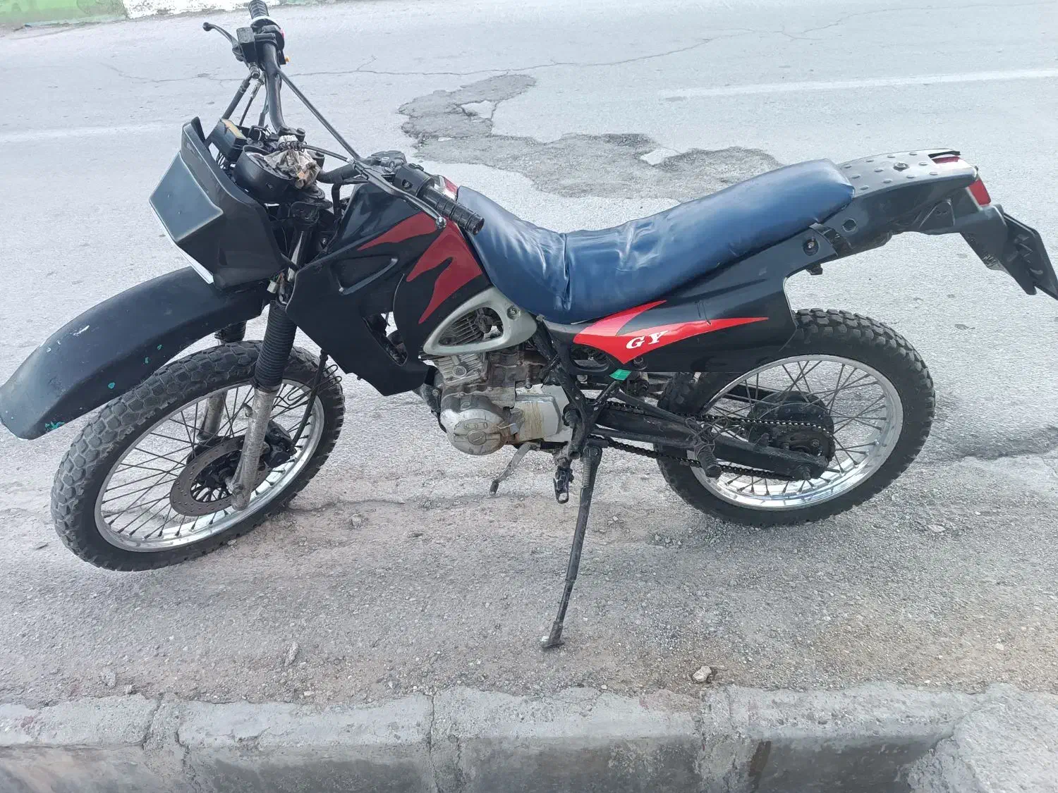 موتور تریل|موتورسیکلت|شیروان (لرستان), |دیوار