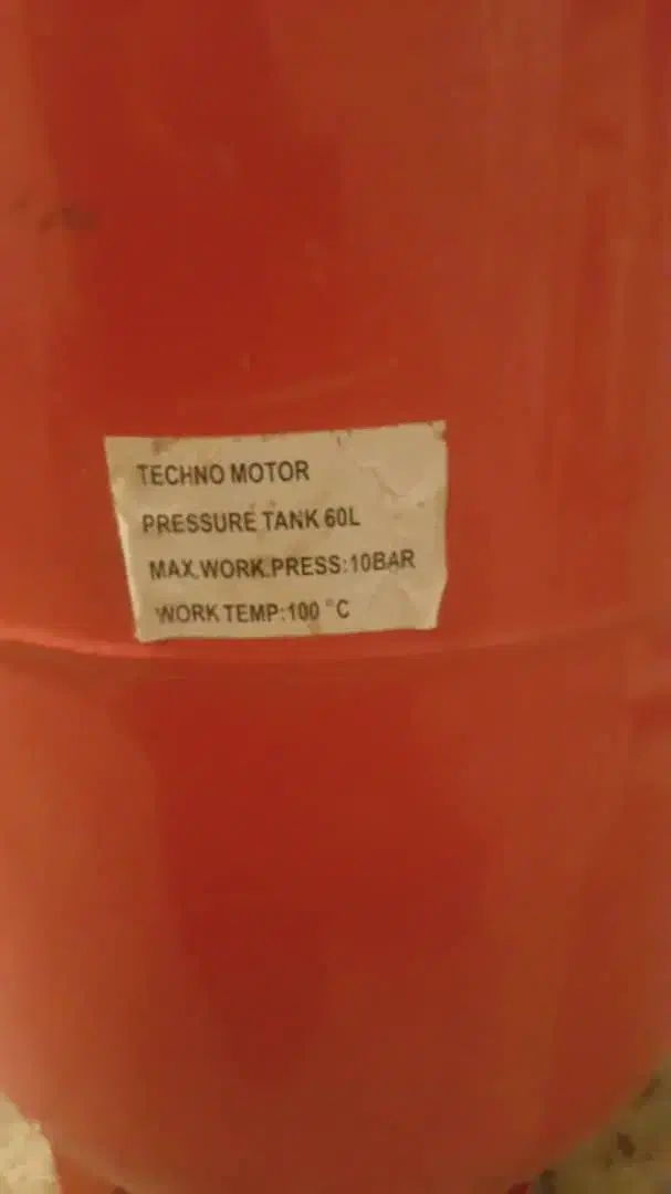 منبع انبساط ۶۰ لیتری Techno Motor +قطعات کامل|آبگرمکن، پکیج، شوفاژ|تهران, زعفرانیه|دیوار