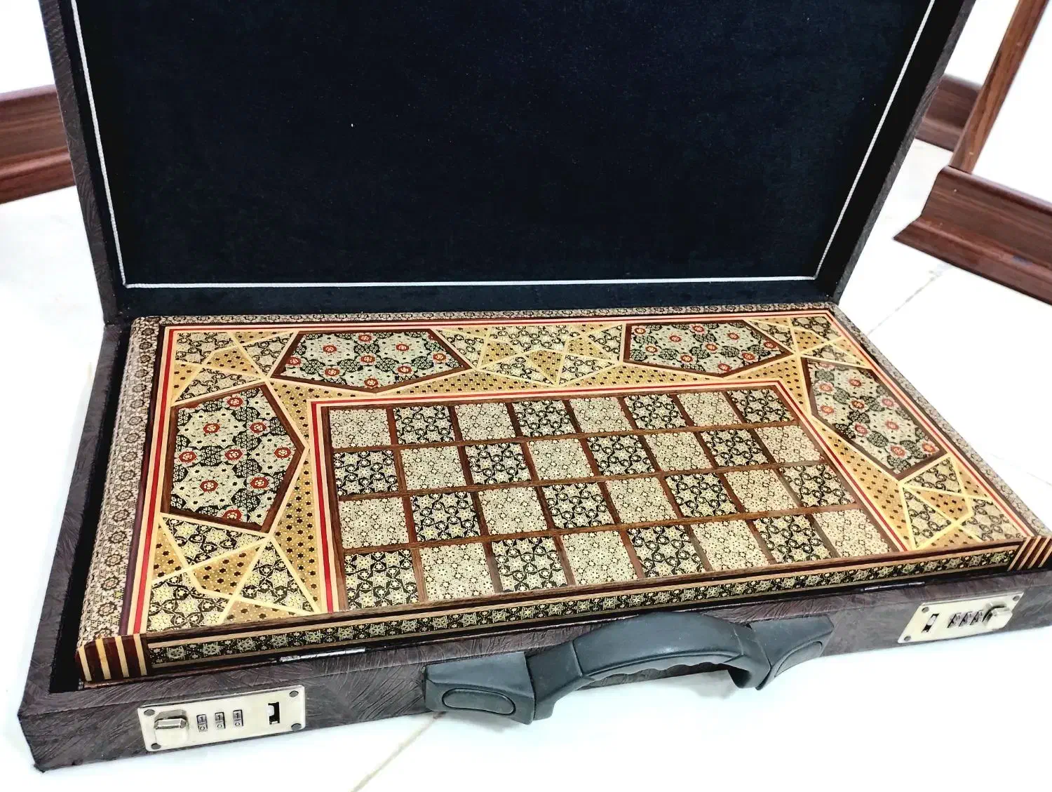 تخته نرد شطرنج خاتم|اسباببازی|شیراز, طلاب|دیوار