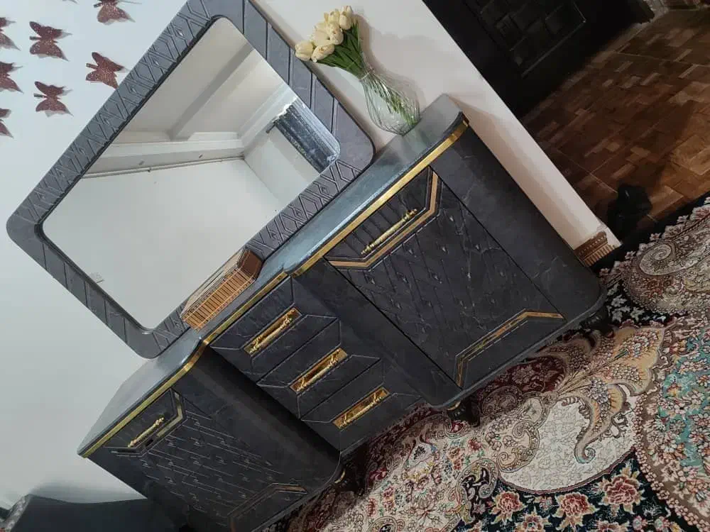 آینه کنسول و میز تی وی tv|بوفه، ویترین، کنسول|ایذه, |دیوار