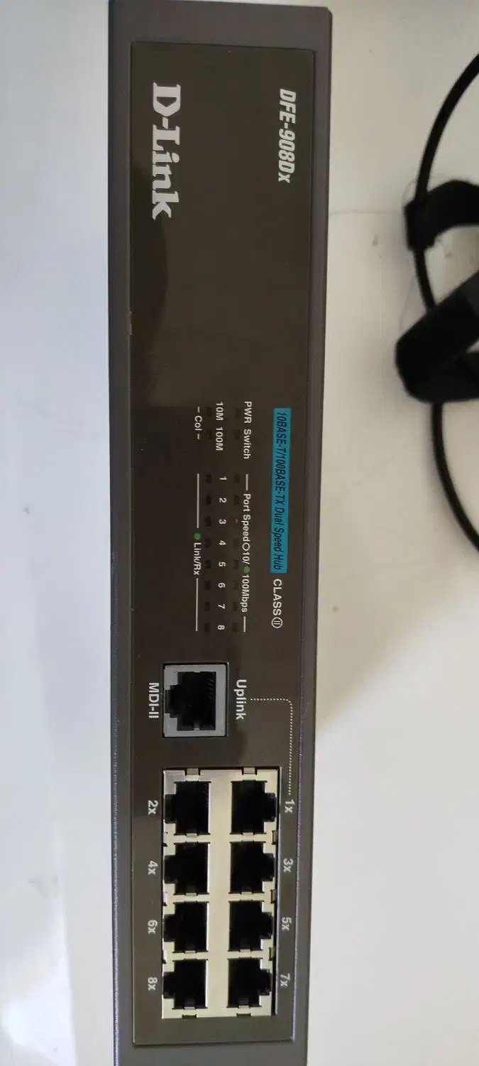 سوییچ ۸ پورت d-link|مودم و تجهیزات شبکه|تهران, استخر|دیوار