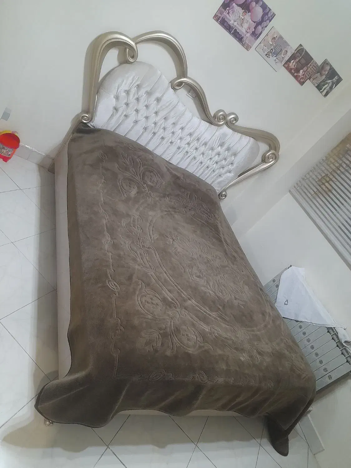 سرویس تخت خواب ۲نفره تمام mdf با تشک رویا|تخت و سرویس خواب|تهران, منیریه|دیوار