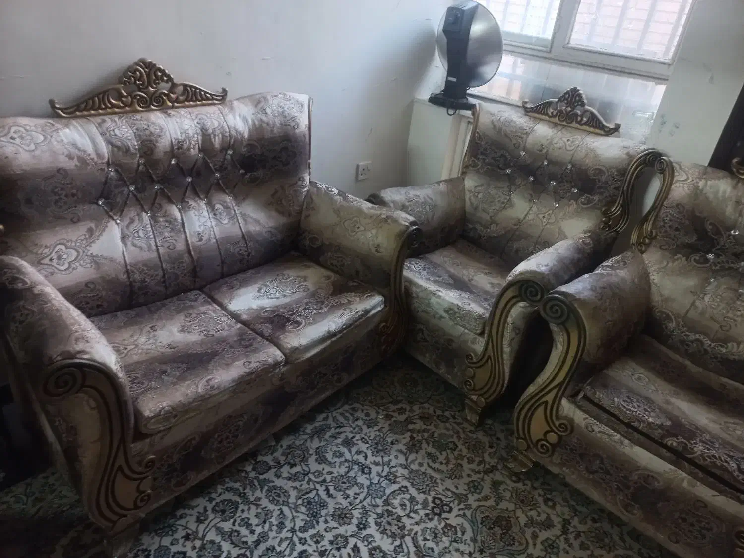 فروش مبل ۷ نفره|مبلمان خانگی و میز عسلی|اهواز, مجاهد|دیوار