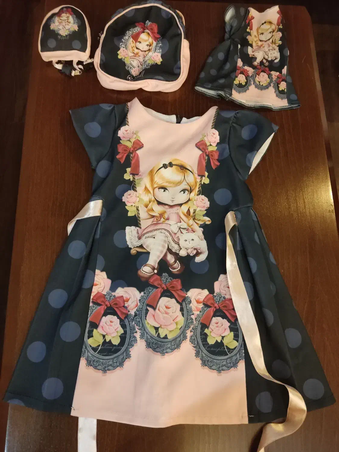 پیراهن دخترانه تولد|کفش و لباس بچه|تهران, پاسداران|دیوار