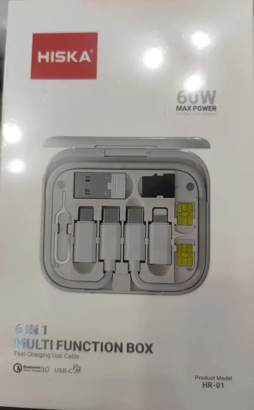 پک 6در1 مسافرتی هیسکا مناسب برای انواع موبایل|لوازم جانبی موبایل و تبلت|نجف‌آباد, هفده شهریور|دیوار