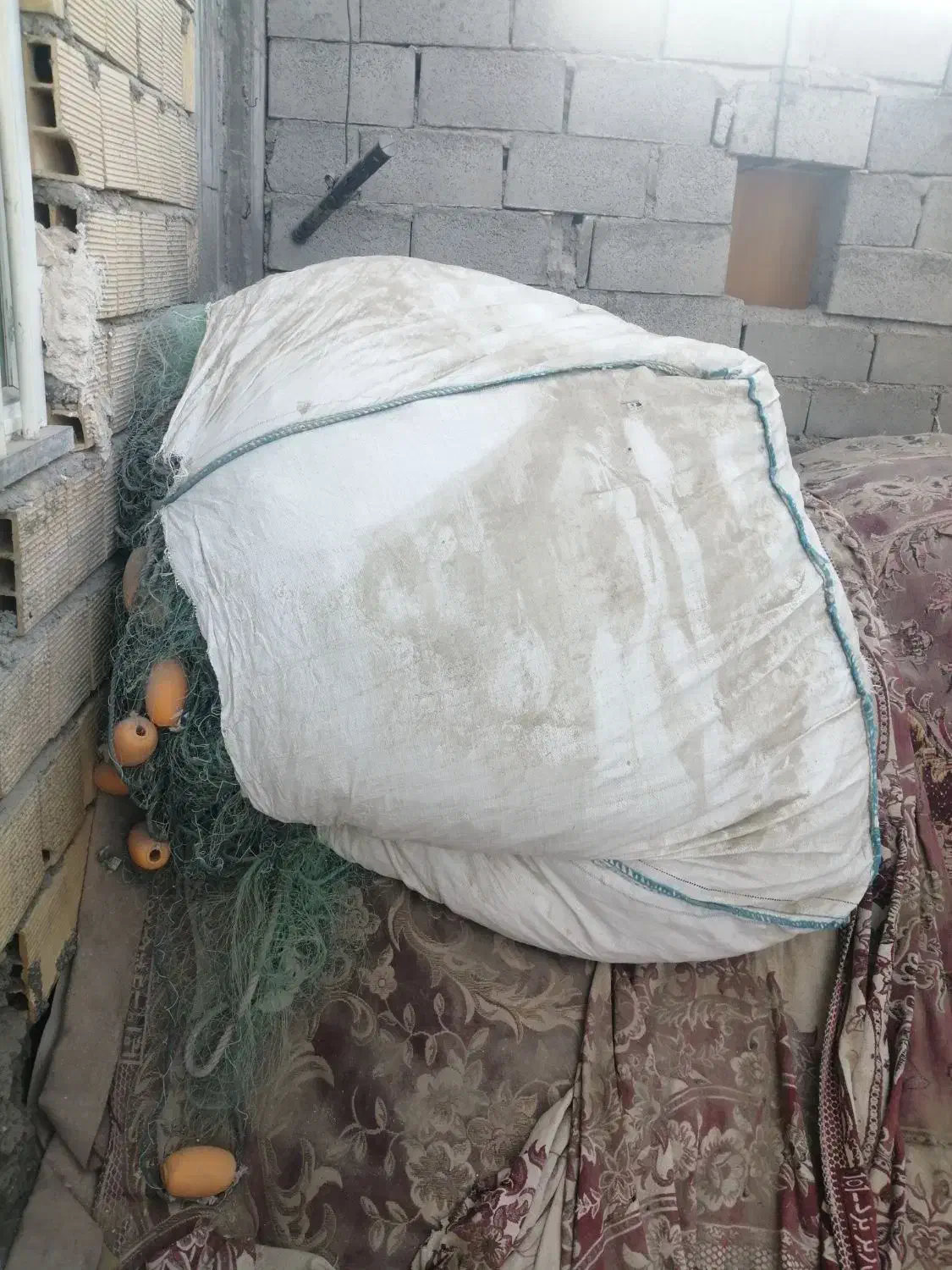 ۷کنده تور  نایلونی شماره ۱۵و ۱۴|ماهیگیری|جاسک, |دیوار