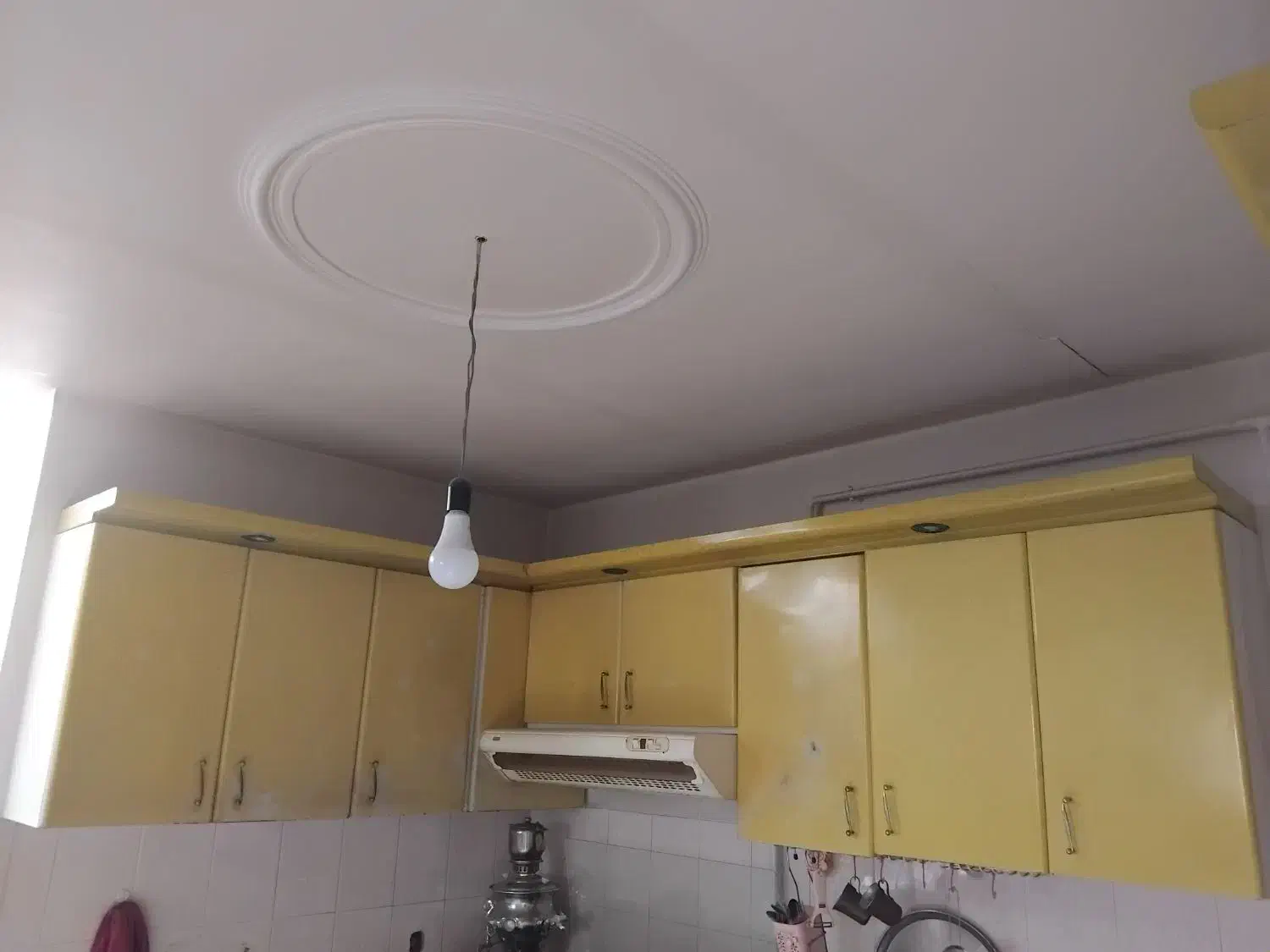 کابینت فلزی با کیفیت بهمراه هود|آب‌چکان و نظم‌دهنده ظروف|همدان, |دیوار