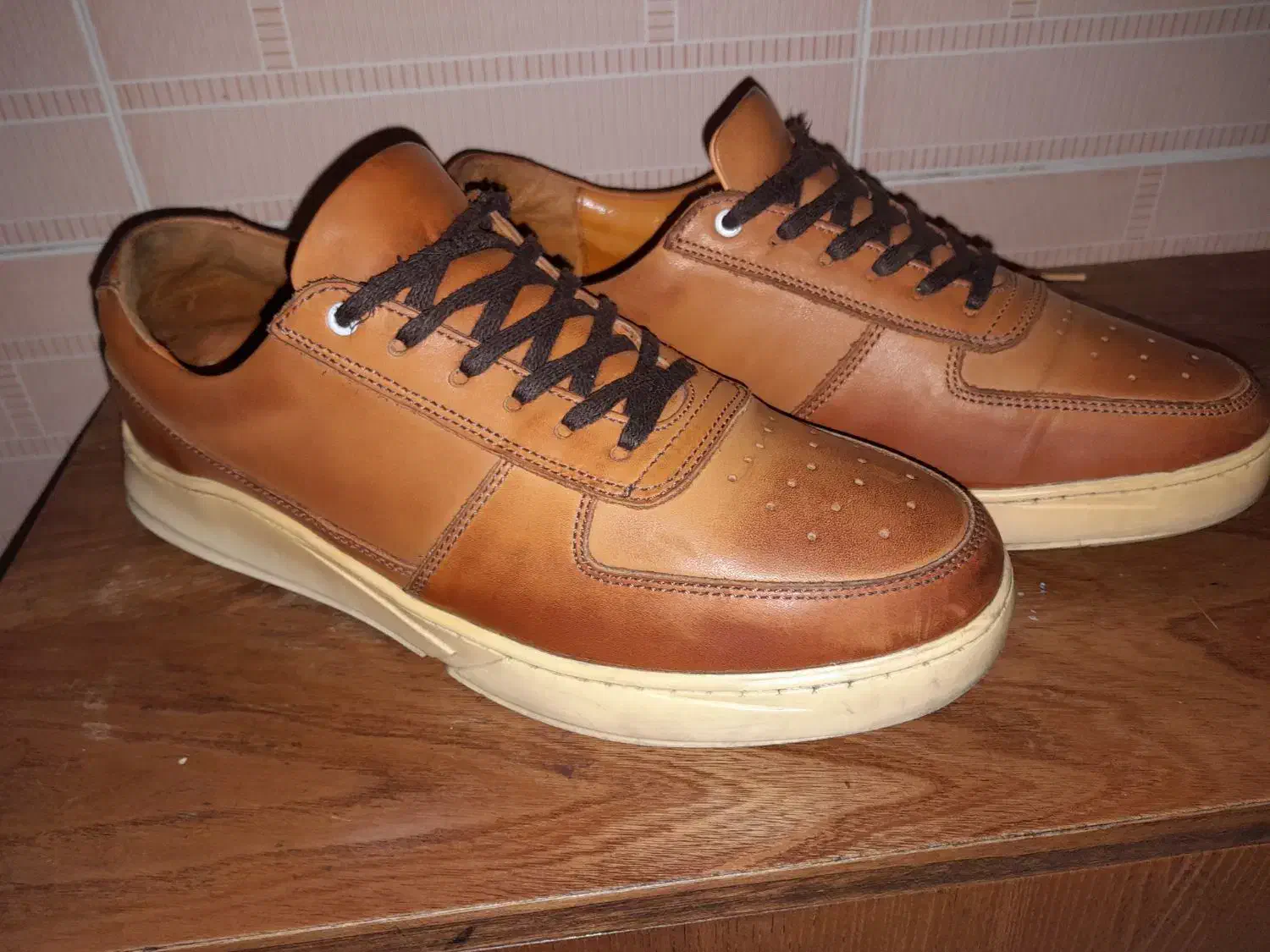 کتانی بوگاتی اورجینال تمام چرم سایز 42|کیف، کفش، کمربند|تهران, خاوران|دیوار