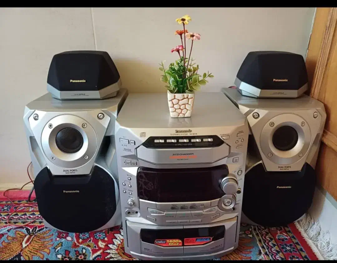 فروش ضبط سی دی خورِ پاناسونیک|سیستم صوتی خانگی|نیریز, |دیوار