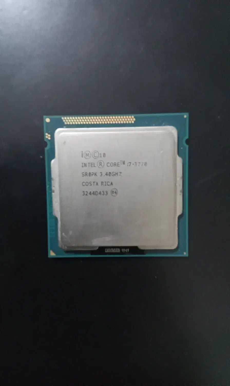 cpu i7 3770 سالم و قوی اقتصادی|قطعات و لوازم جانبی رایانه|قروه, |دیوار