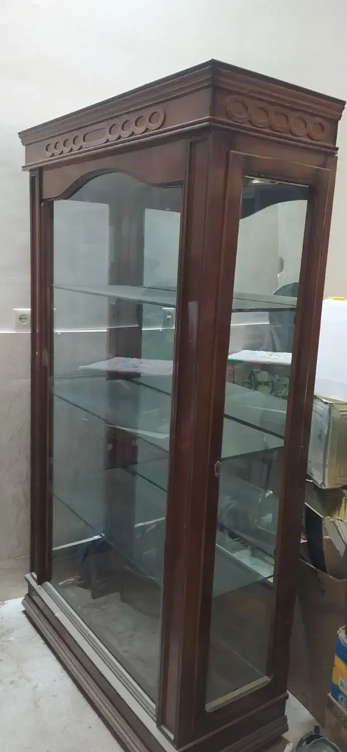 ویترین چوبی|بوفه، ویترین، کنسول|اصفهان, زاجان|دیوار