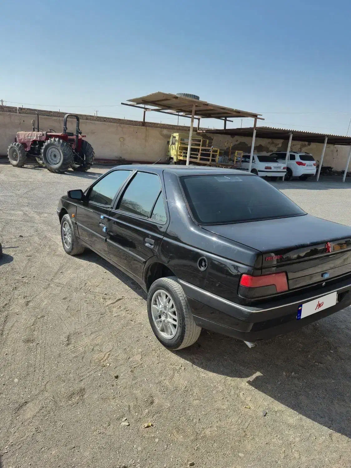 ۴۰۵ مشکی ۹۳ دوگانه کارخانه|خودرو سواری و وانت|زابل, |دیوار