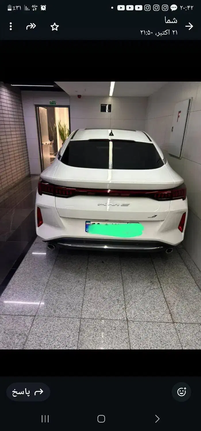 فروش شخصی جی ۷ سفیدمدل ۱۴۰۴ برج ۸|خودرو سواری و وانت|تهران, سعادتآباد|دیوار