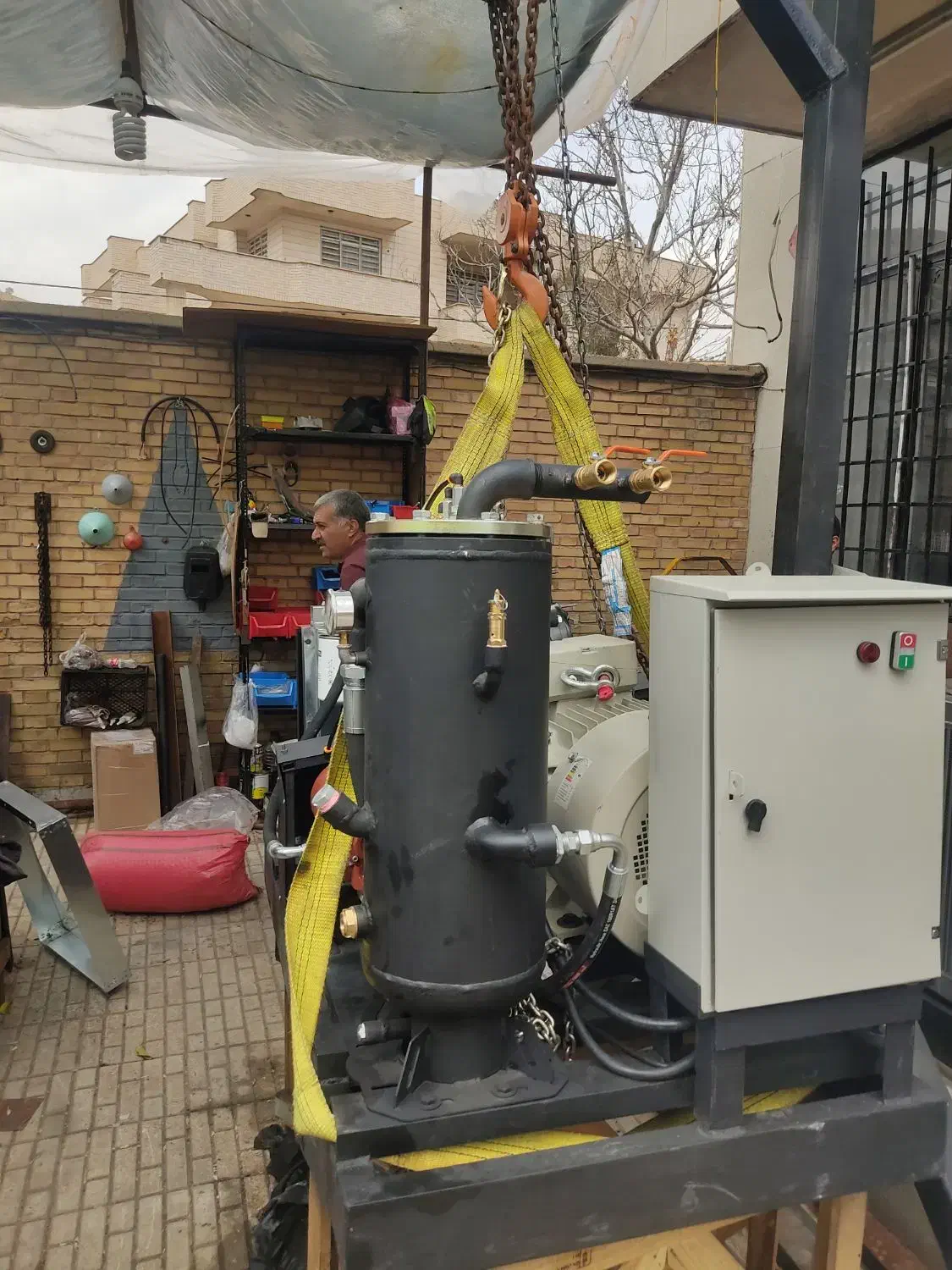 کمپرسور باد سه فاز برای حفاری ، سندپلاست و راسول|ماشینآلات صنعتی|شیراز, آزادی|دیوار