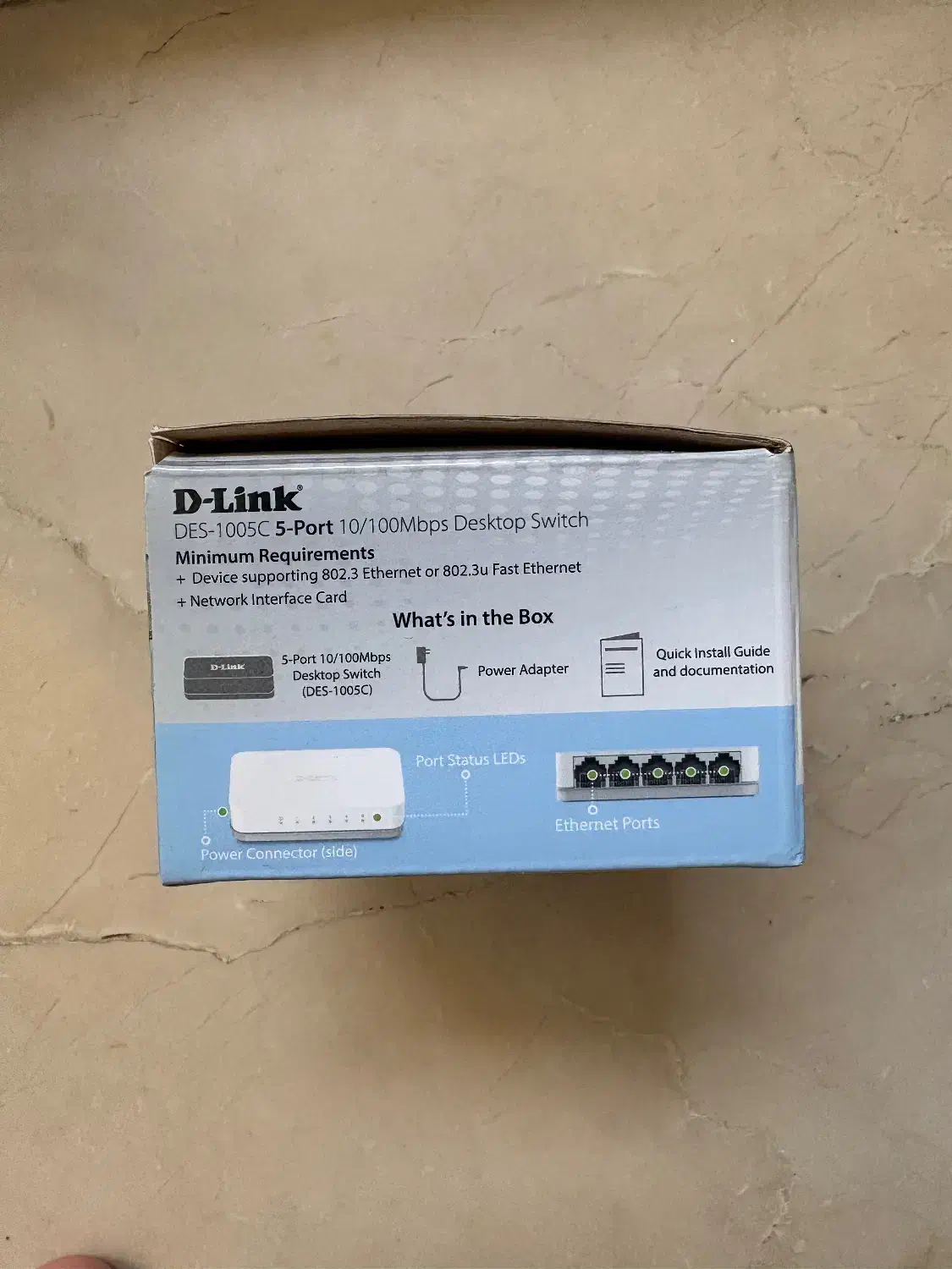 سوییچ ۵ پورت D-link مدل DES-1005C|مودم و تجهیزات شبکه|تهران, دریا|دیوار