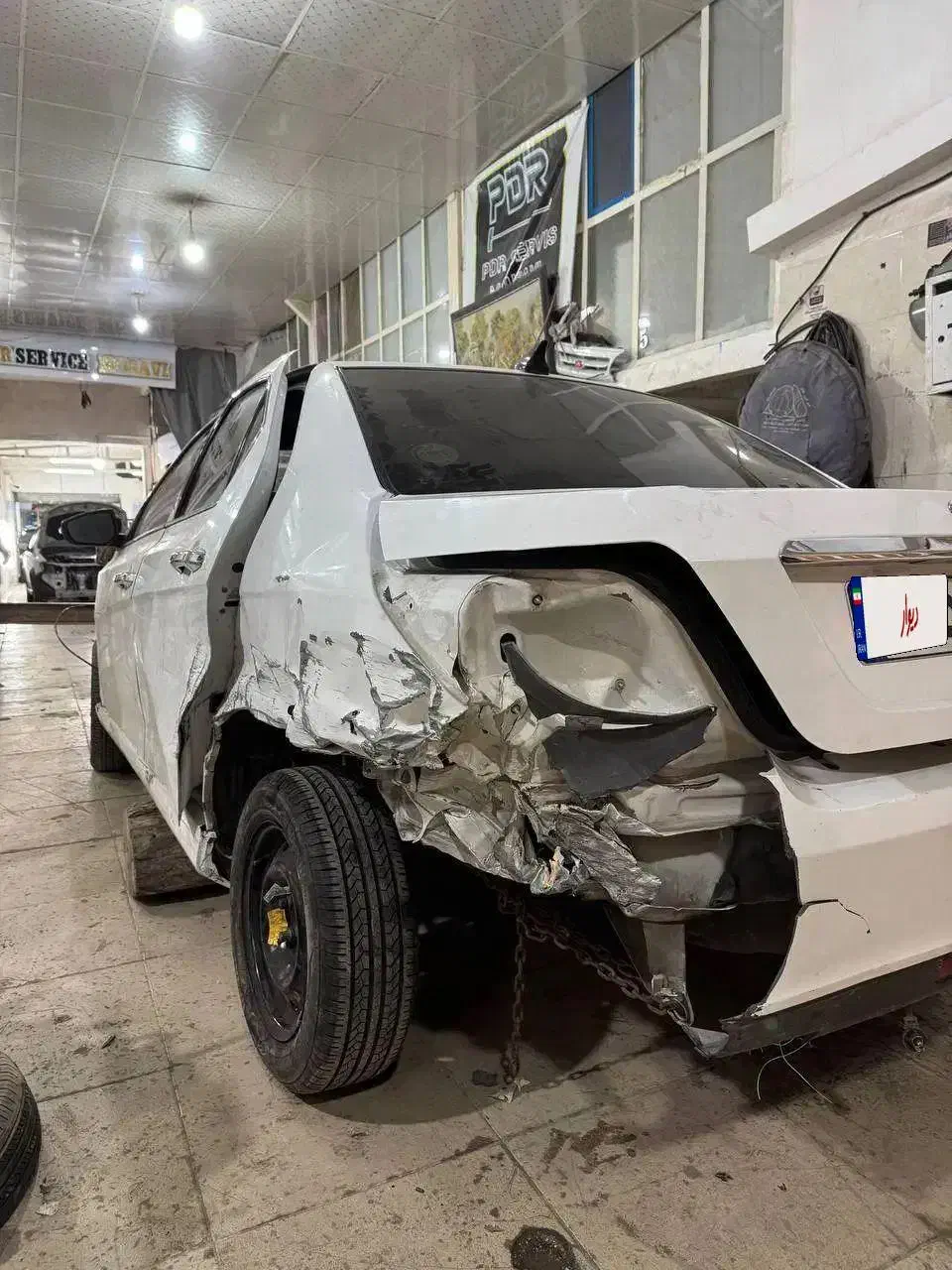 دنا پلاس توربو تصادفی ۶دنده|خودرو سواری و وانت|قزوین, |دیوار