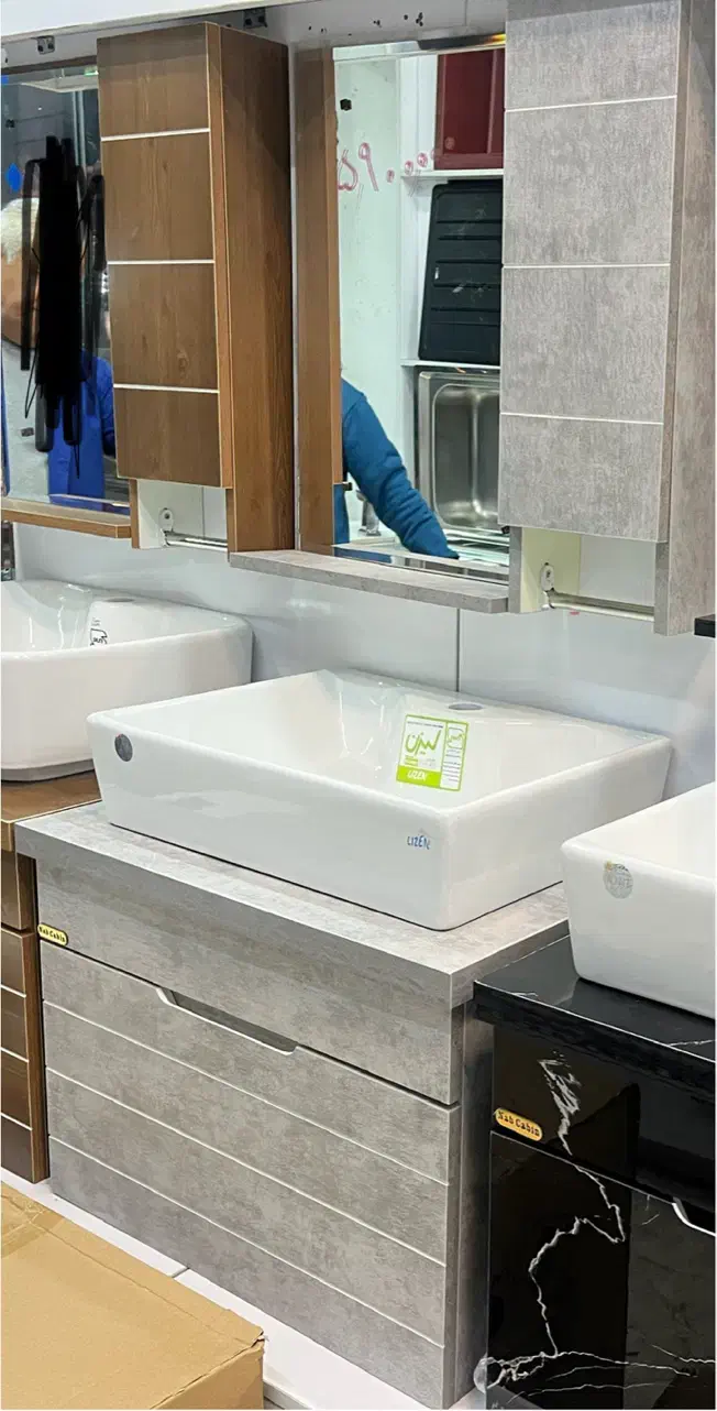 روشویی کابینتی نو|لوازم سرویس بهداشتی|رشت, رشتیان|دیوار