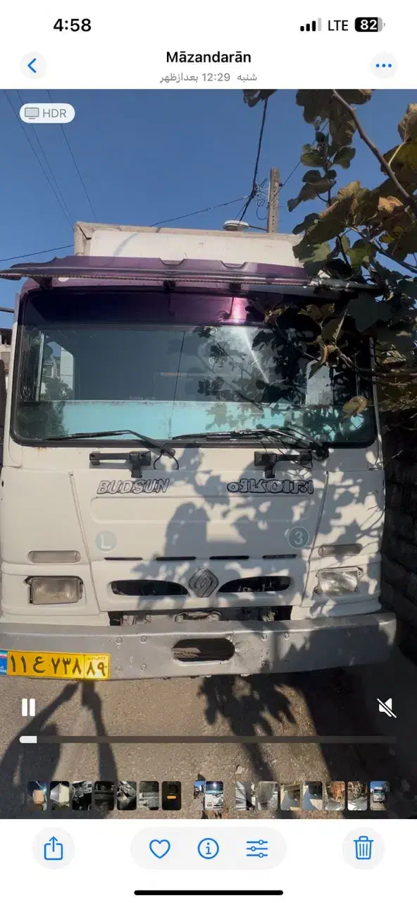 بادسان مسقف چادری ۸ تن مدل ۸۱|خودرو سنگین|اسلامشهر, ملکآباد|دیوار