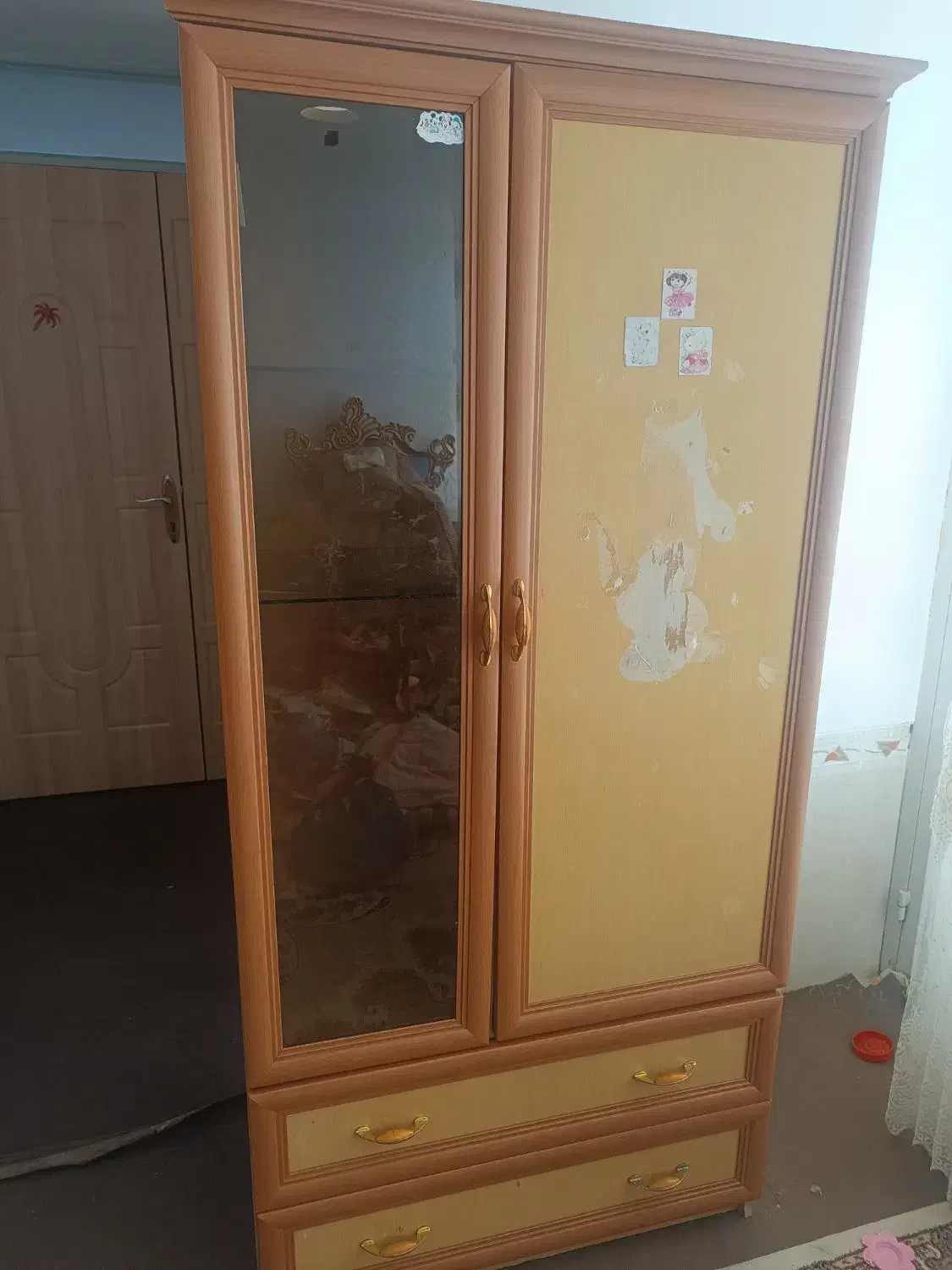 کمد لباسی|جاکفشی، کمد، دراور|فسا, |دیوار