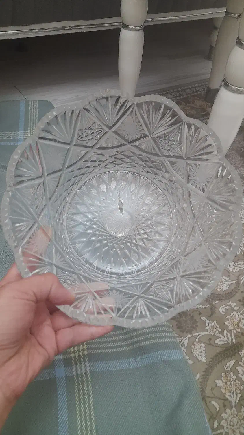 کاسه کریستال خورشیدی|ظروف سرو و پذیرایی|پردیس, فاز ۱۱|دیوار