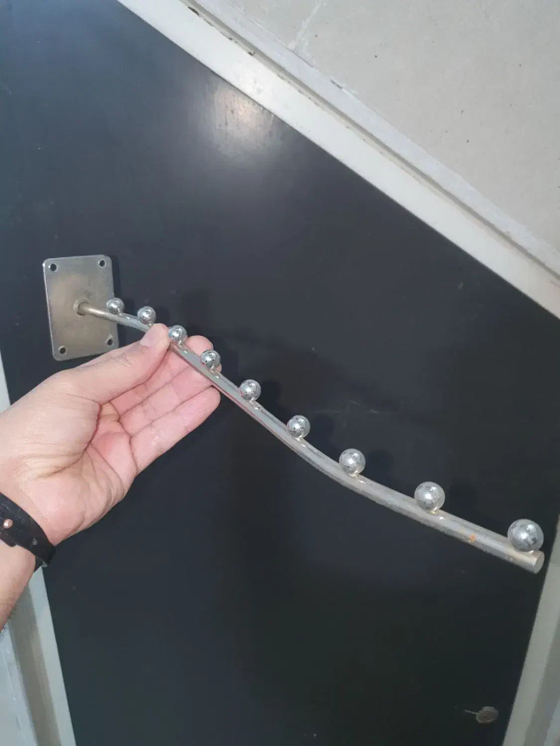 چوب لباسی،چوب کار،شاخک،تیله ای،گیره دار|بندرخت و رختآویز|قم, باجک سه|دیوار