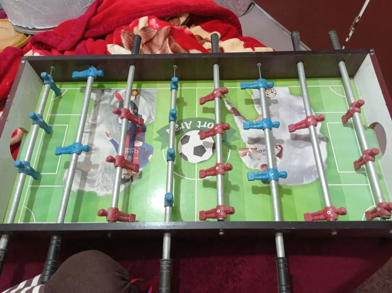 فوتبال دستی در حد نو|کلکسیون و سرگرمی|محمدشهر, همایون ویلا|دیوار