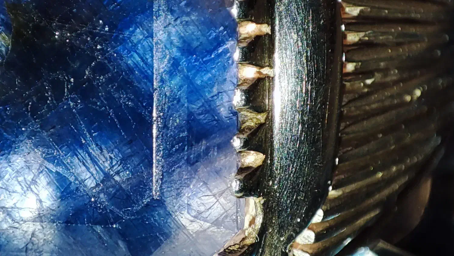 انگشتر یاقوت کبود آنهیت|جواهرات|بندرعباس, |دیوار