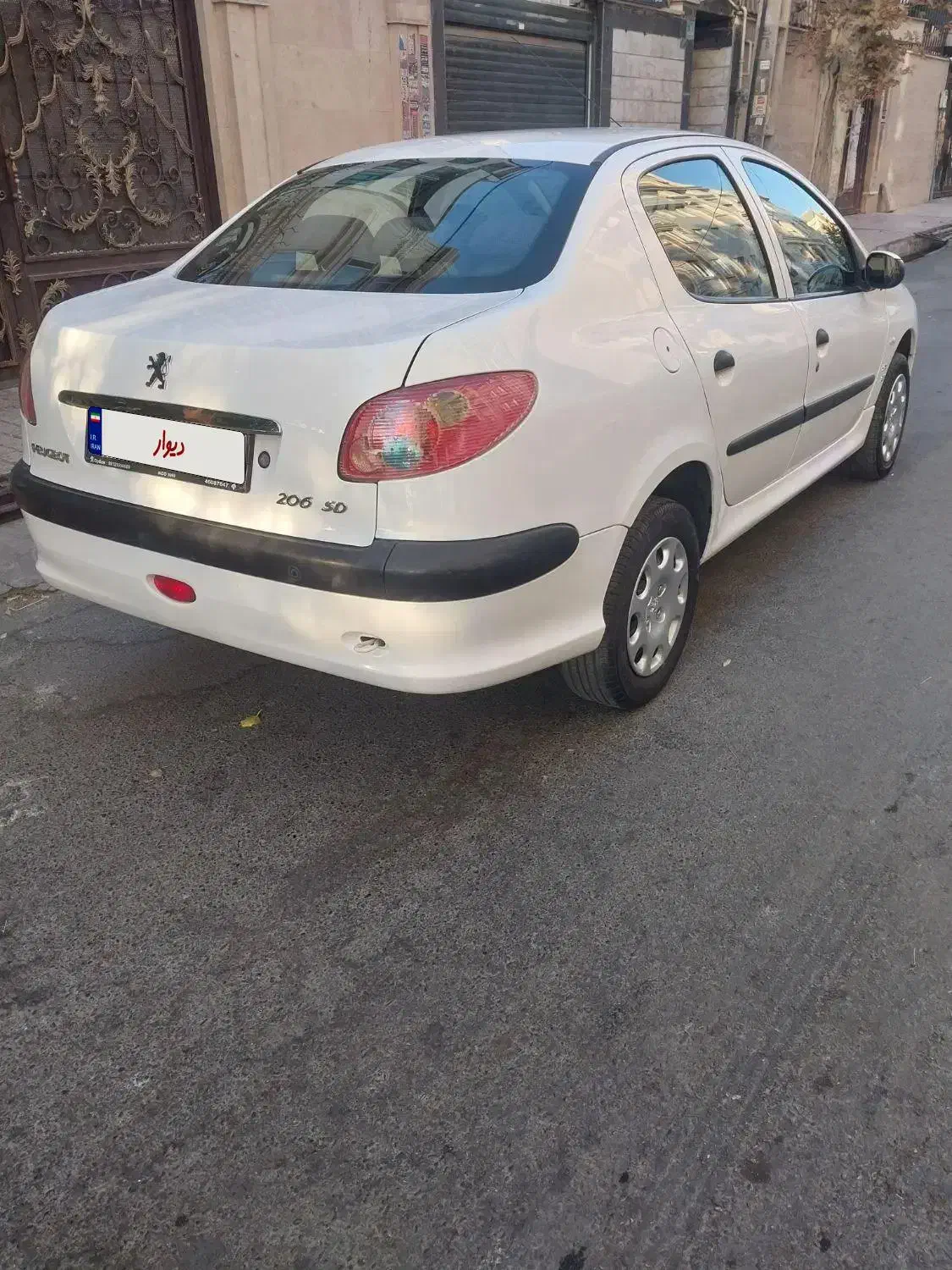پژو206 sd v8 مدل 96 کاملا خانگی بیرنگ|خودرو سواری و وانت|تهران, ورزشگاه آزادی|دیوار