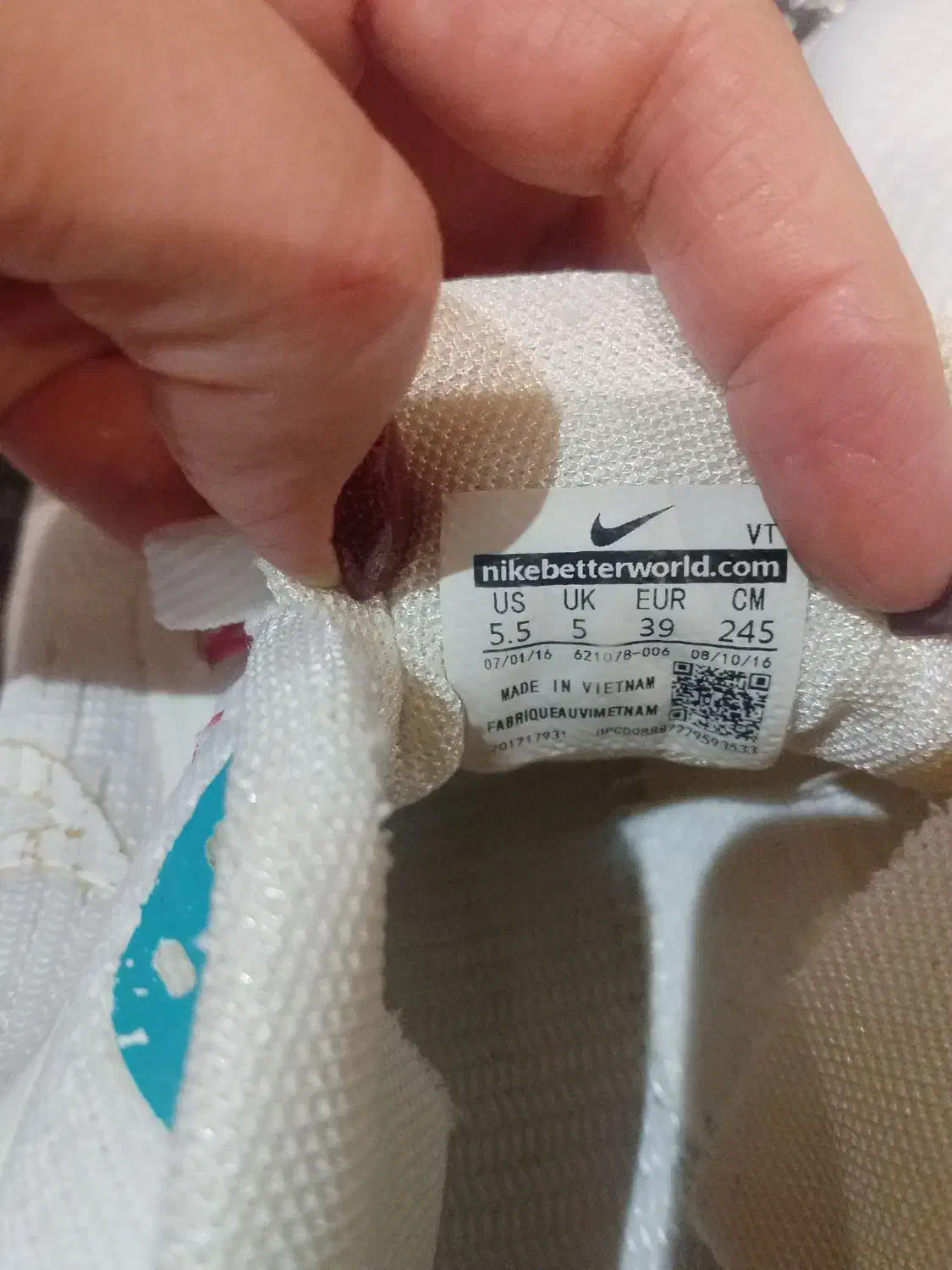 کتانی اورجینال زنانه برند نایک|کیف، کفش، کمربند|پردیس, فاز ۱۱|دیوار