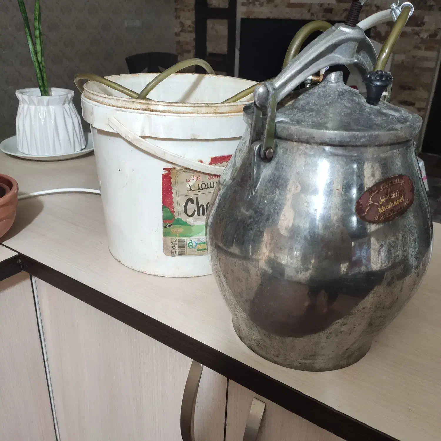 دستگاه گلاب گیری|ظروف پخت‌وپز|اهواز, بیست متری شهدا|دیوار