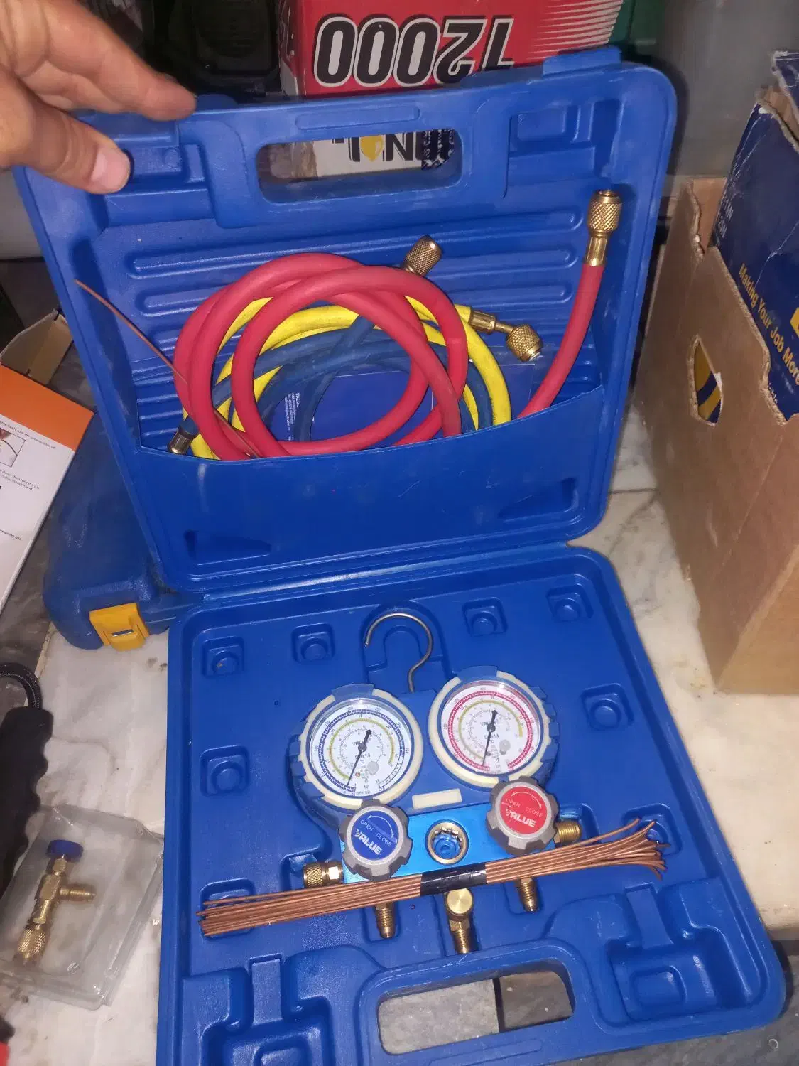 وکیوم. گیج .پرچ.ابزار کولر گازی|ابزارآلات|تهران, مسعودیه|دیوار