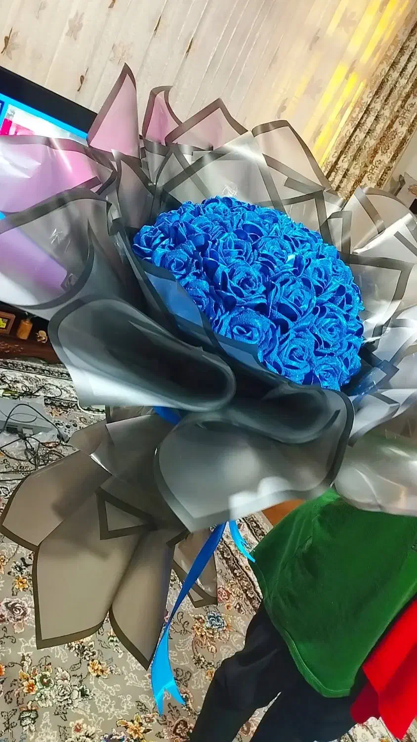 گل روبانی|گل مصنوعی|شیراز, کوشک میدان|دیوار