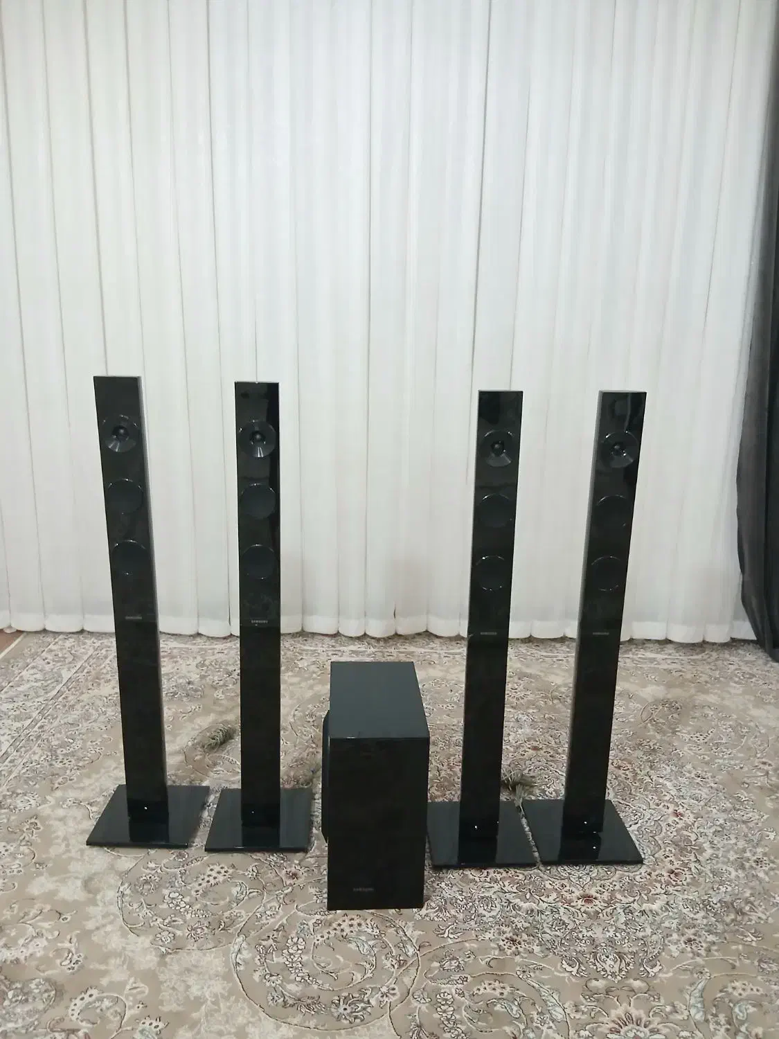 سینما خانواده سامسونگ ۵ تیکه سالم در حد نو|سیستم صوتی خانگی|تهران, تهرانسر شرقی|دیوار