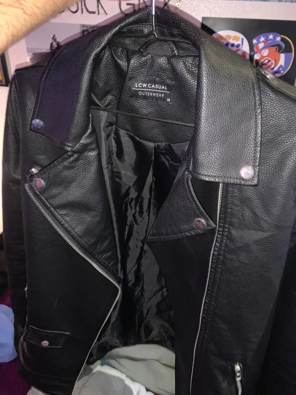 کت چرم برند LC Waikiki|لباس|شاهینشهر, فدک|دیوار