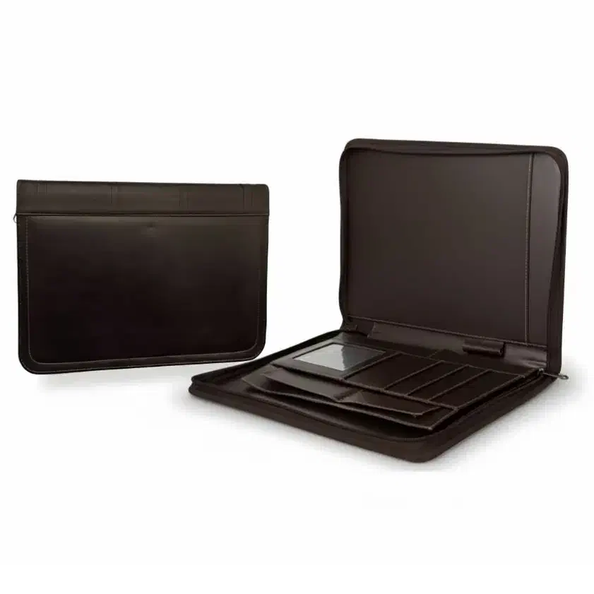 کیف کلاسوری چرم دور زیپ|کیف، کفش، کمربند|مشهد, عامل|دیوار