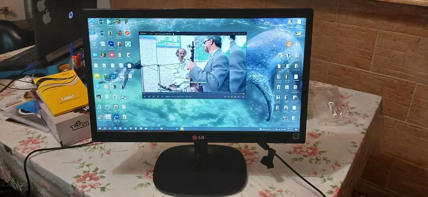 مانیتور ال حی ۲۰ اینچ LED با کارتن|قطعات و لوازم جانبی رایانه|ساری, |دیوار