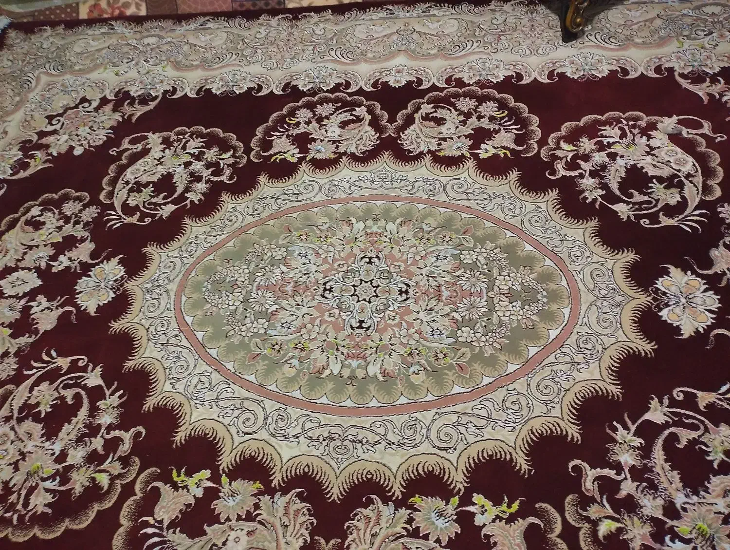 فرش ۱۲ متری در حد نو|فرش|محمدیه-قزوین, |دیوار