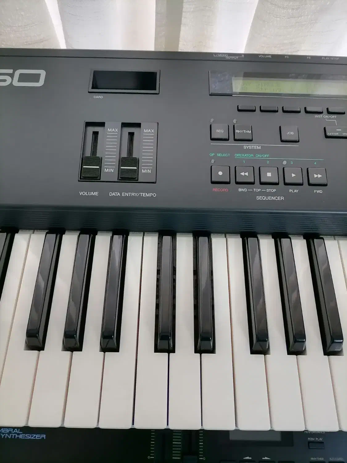 سینتی سایزر YAMAHA V50|پیانو، کیبورد، آکاردئون|سبزوار, بیهق شرقی|دیوار