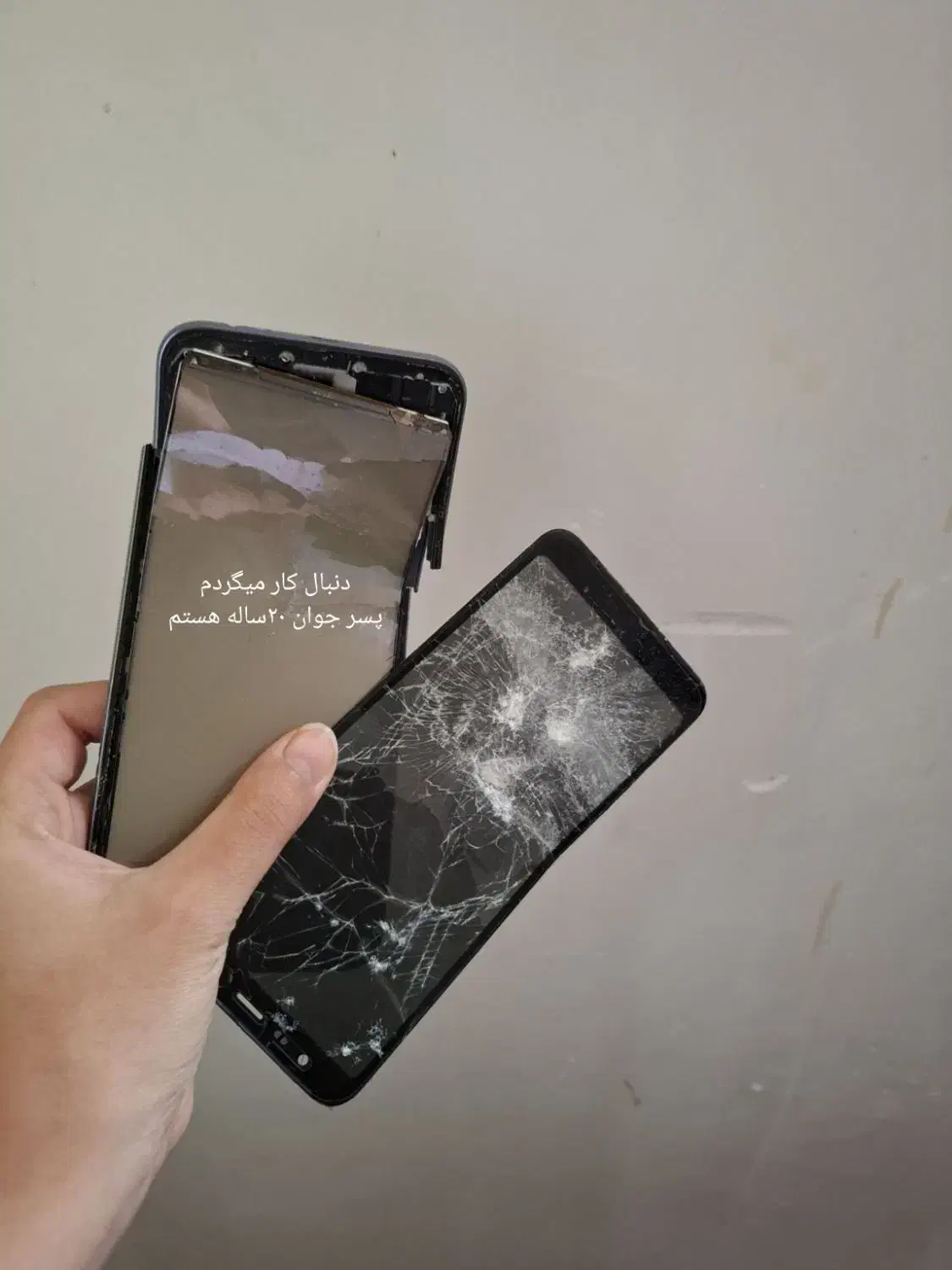 گوشی|موبایل|نیمروز, |دیوار