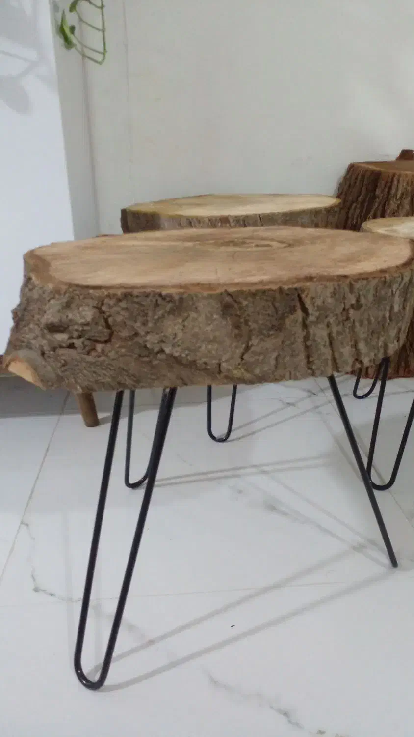 میز چوبی پایه فلزی|صندلی و نیمکت|محمدیه-قزوین, |دیوار