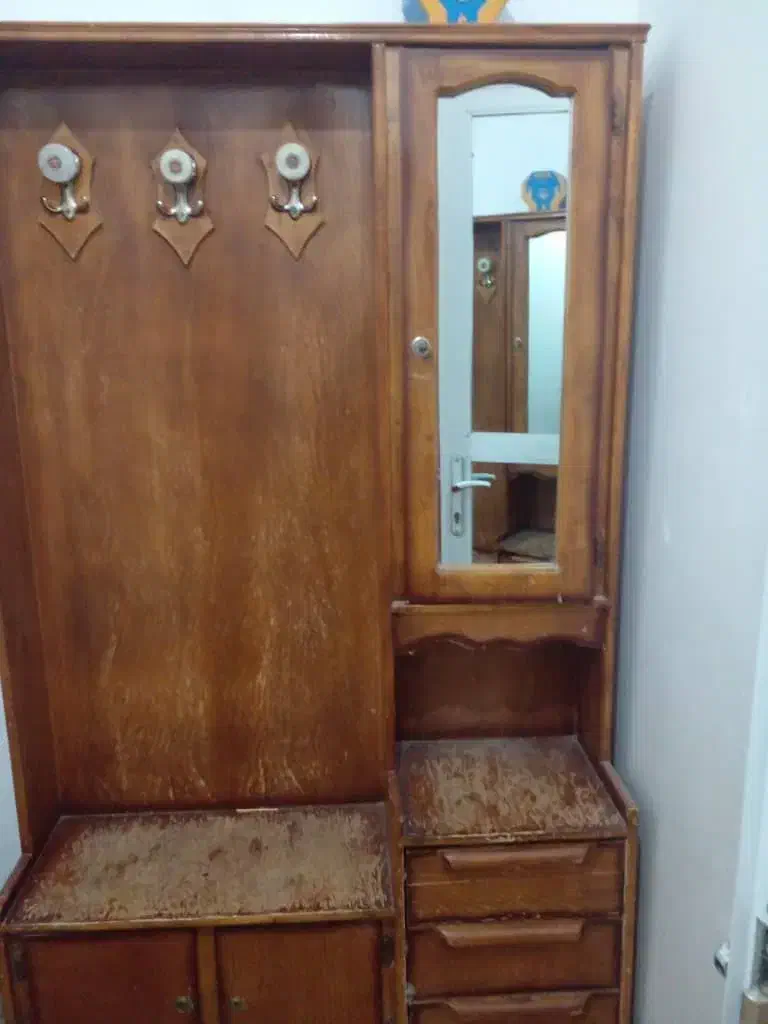 کمد وجاکفش|جاکفشی، کمد، دراور|رفسنجان, |دیوار