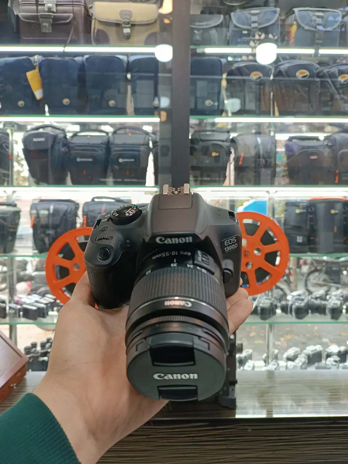 canon 1300D lens 18-55|دوربین عکاسی و فیلم‌برداری|تهران, پامنار|دیوار