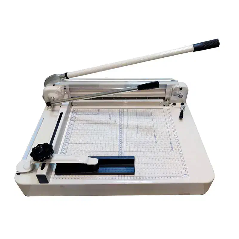 دستگاه کاتر گیوتن و پانچ کتاب به همراه فنر و طلق|لوازم التحریر|کاشان, صنعت|دیوار