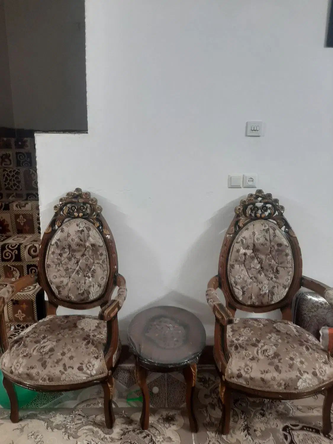 مبل سلطنتی|مبلمان خانگی و میز عسلی|حمیدیا, |دیوار