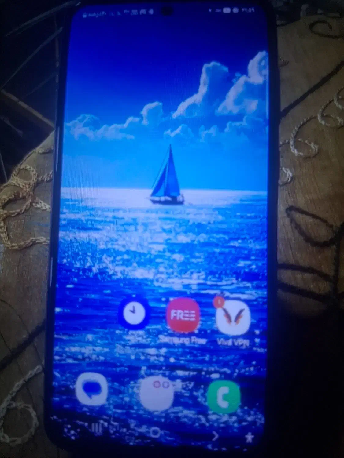 گوشی a55سامسونگ رام 8 حافظه 256 ویتنام در حد|موبایل|ورامین, ورامین|دیوار