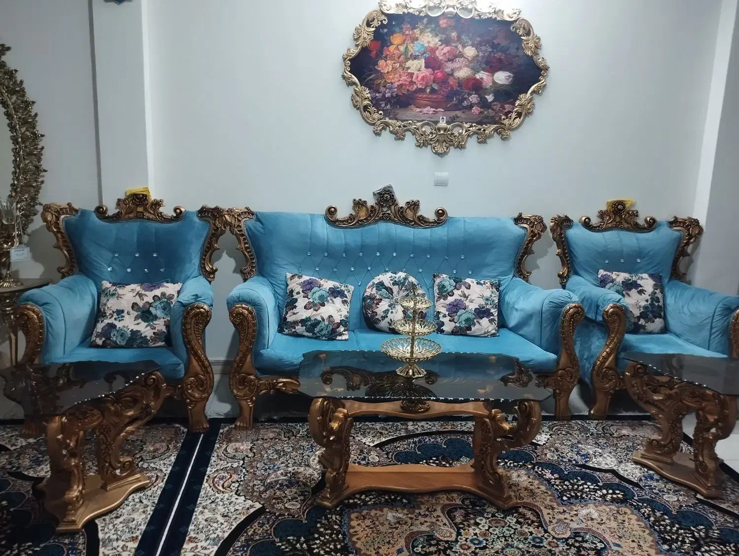 مبلمان کلاسیک|مبلمان خانگی و میز عسلی|اسلام‌شهر, شهرک قائمیه|دیوار