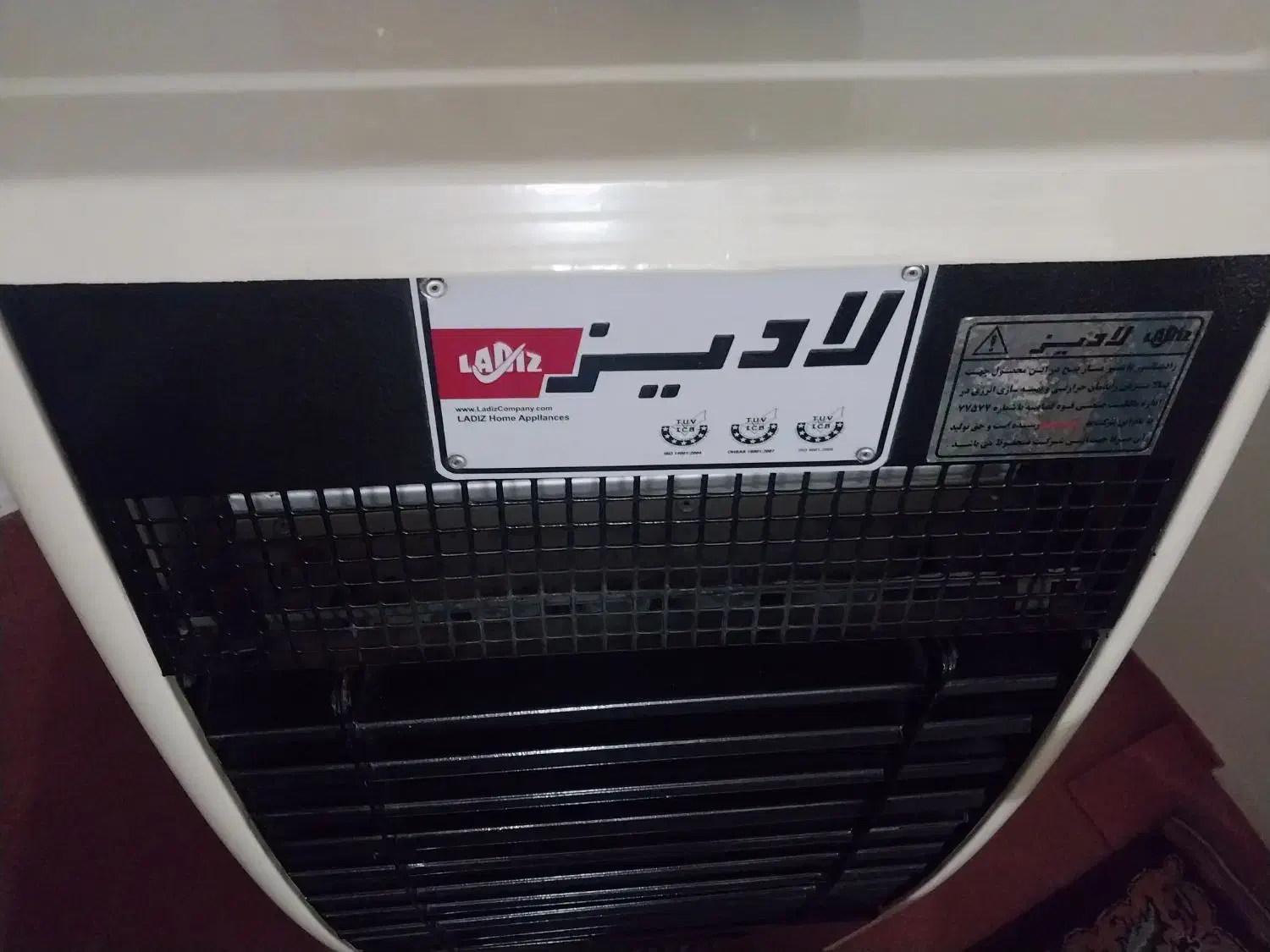 هیتر گازی برقی ۵ شعله لادیز|بخاری، هیتر، شومینه|طرقبه, |دیوار