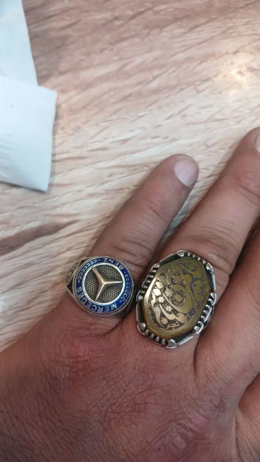 انگشتر آرم بنز|بدلیجات|همدان, |دیوار