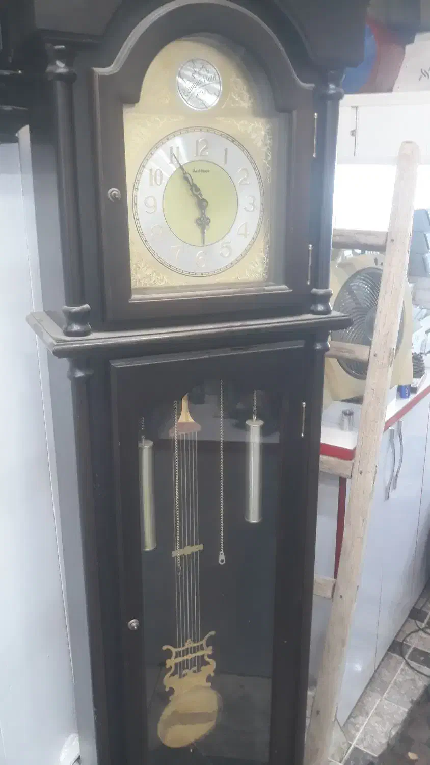 ساعت ایستاده تماس فاقیت تمام چوب|ساعت دیواری و تزئینی|اهر, |دیوار